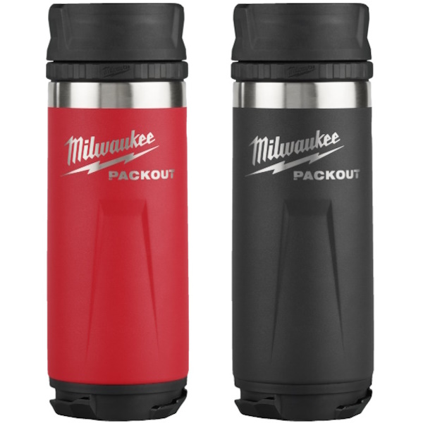 Milwaukee Packout Borraccia con Coperchio Forato da ML.532 - 152